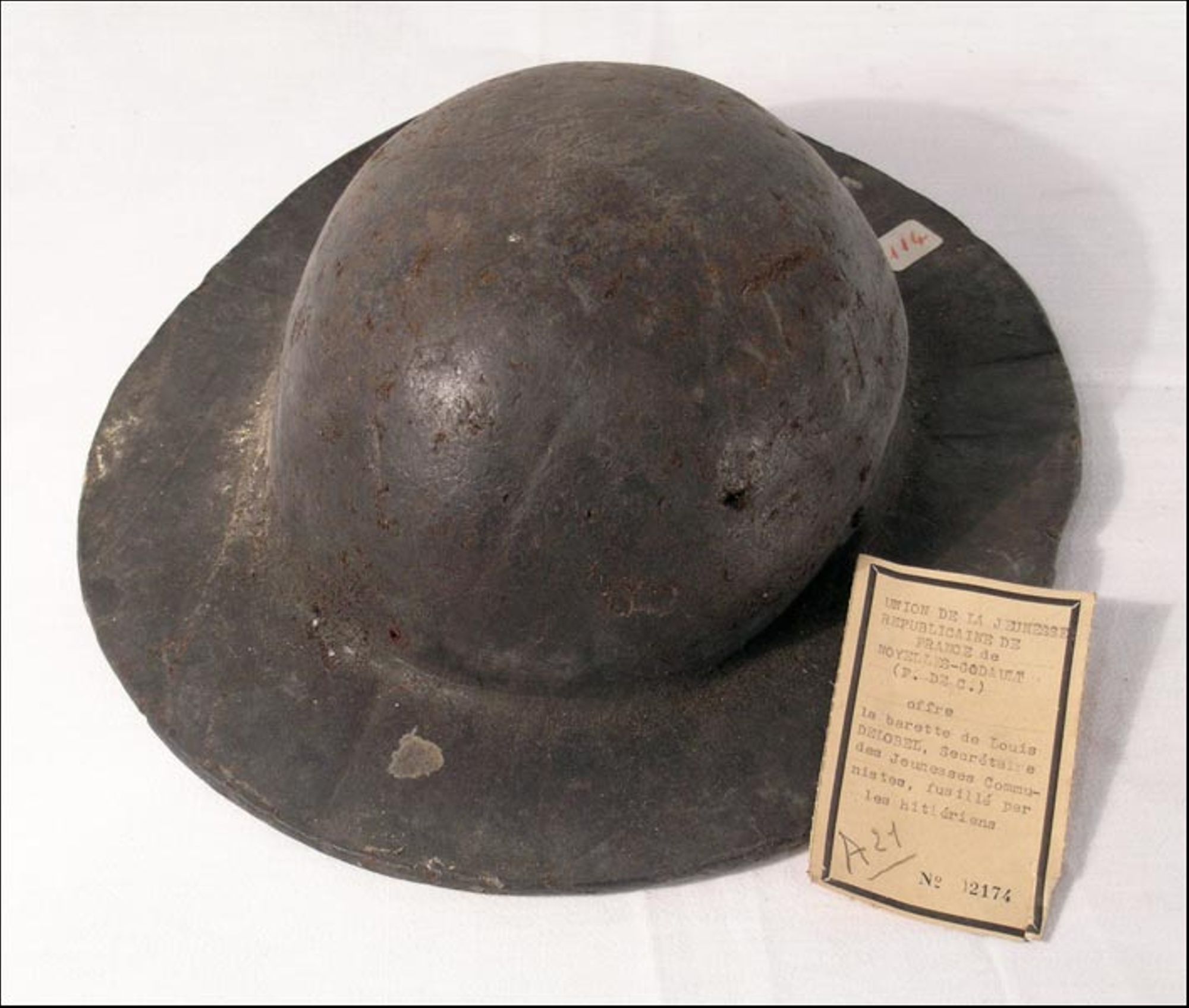 "Barette" (casque de mineur)